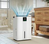 35 L/Tag Luchtontvochtiger voor Thuis Energiebesparende Luchtontvochtiger met 3 Modi Wit