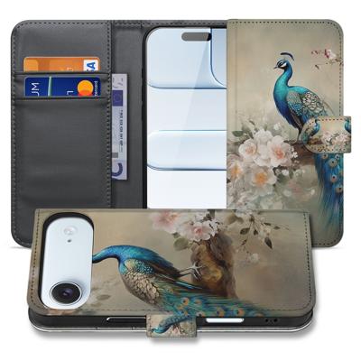 Vintage Pauwen Hoesje Voor iPhone Air | Book Case