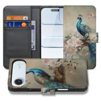 Vintage Pauwen Hoesje Voor iPhone Air | Book Case