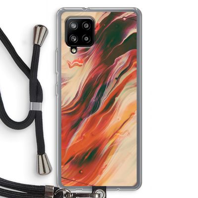 Forgotten Lands: Samsung Galaxy A42 5G Transparant Hoesje met koord