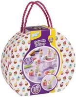 Intro Cupcake factory in leuk knutsel koffertje om macarons en cupcakes te maken