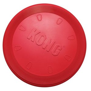 KONG FLYER FRISBEE ROOD 23X23X3 CM