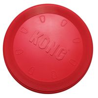 KONG FLYER FRISBEE ROOD 23X23X3 CM - thumbnail