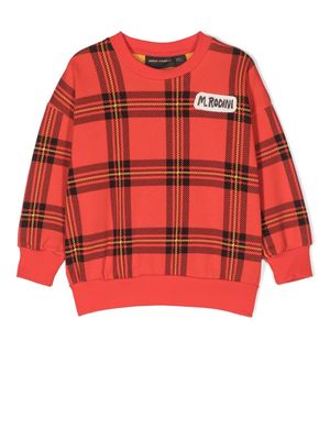 Mini Rodini chemise à carreaux - Rouge