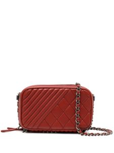 CHANEL Pre-Owned mini sac porté épaule Coco Boy - Rouge