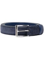 Hogan ceinture en daim à boucle - Bleu