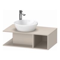 Badmeubel Duravit D-Neo Wand 80x48x26 cm Rechts Mat Taupe Duravit - thumbnail