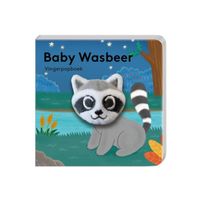 Vingerpopboekje - Baby wasbeer - thumbnail