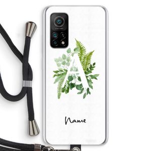 Green Brush: Xiaomi Mi 10T 5G Transparant Hoesje met koord