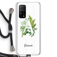 Green Brush: Xiaomi Mi 10T 5G Transparant Hoesje met koord