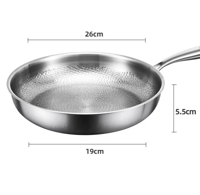 TitanPro - Pure Titanium Koekenpan met Hamerpatroon