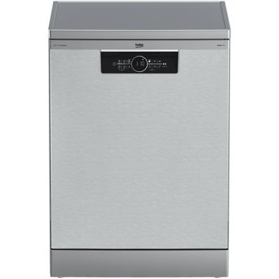 Beko BDFN36650XC CornerIntense Vrijstaande vaatwasser Zilver