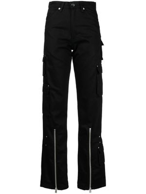 HELIOT EMIL pantalon Definite à poches cargo - Noir