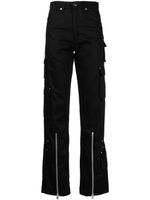 HELIOT EMIL pantalon Definite à poches cargo - Noir