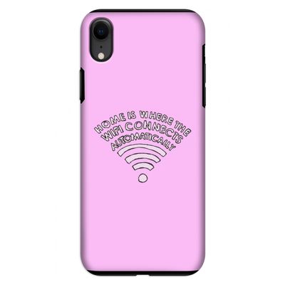 Home Is Where The Wifi Is: iPhone XR Tough Case