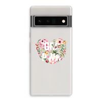 GRL PWR Flower: Google Pixel 6 Pro Transparant Hoesje
