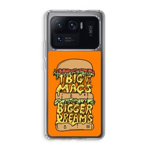 Big Macs Bigger Dreams: Xiaomi Mi 11 Ultra Transparant Hoesje