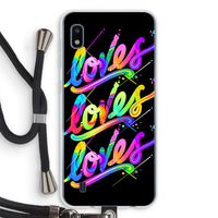 Loves: Samsung Galaxy A10 Transparant Hoesje met koord