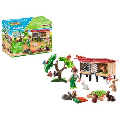 PLAYMOBIL Country konijnenhok 71252