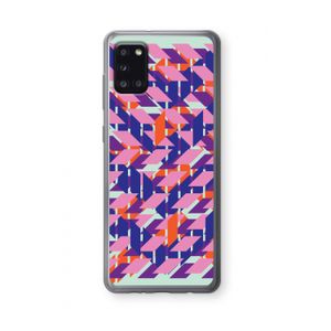 Skew Blush 3: Samsung Galaxy A31 Transparant Hoesje