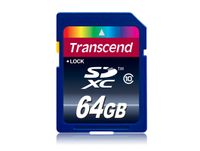 Transcend SDXC 64GB Class 10 - thumbnail
