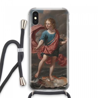 Soap Bubbles: iPhone XS Max Transparant Hoesje met koord