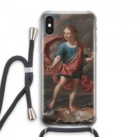 Soap Bubbles: iPhone XS Max Transparant Hoesje met koord