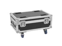 ROADINGER ROADINGER Flightcase 4x AKKU IP UP-4 Plus HCL Spot WDMX