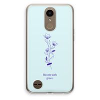 Bloom with grace: LG K10 (2017) Transparant Hoesje