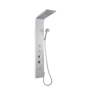 Douchepaneel Sapho Tusa 140 cm met Mengkraan Aluminium