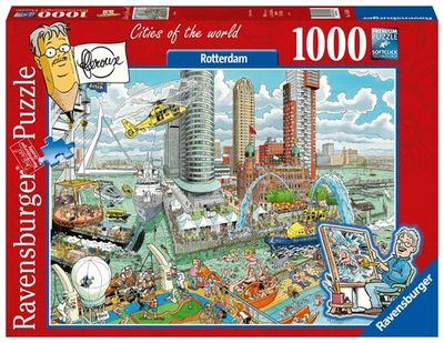 Fleroux Rotterdam (1000 Stukjes) - Puzzel;Puzzel (4005556165605)