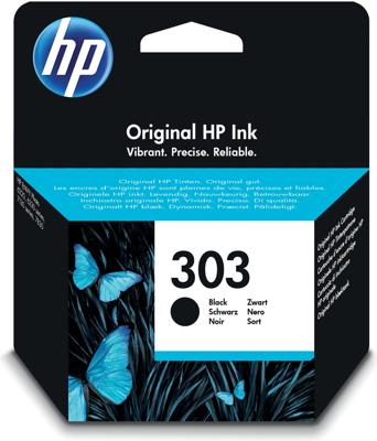 HP inktcartridge 303, 200 pagina&apos;s, OEM T6N02AE, zwart