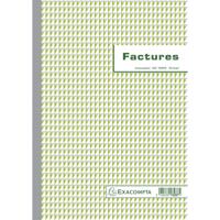 Exacompta facturen, ft 29,7 x 21 cm, dupli, Franstalig