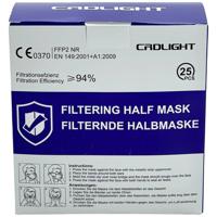 CRD Light CRDFFP2 Fijnstofmasker zonder ventiel FFP2 25 stuk(s) EN 149:2001 + A1:2009 DIN 149:2001 + A1:2009