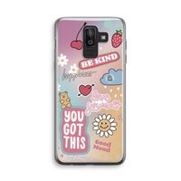 Positivity: Samsung Galaxy J8 (2018) Transparant Hoesje