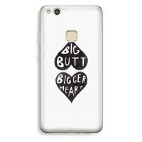Big butt bigger heart: Huawei Ascend P10 Lite Transparant Hoesje