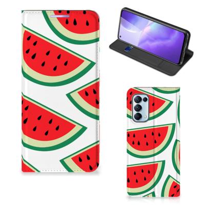 OPPO Find X3 Lite | Flip Style Cover | Watermelons