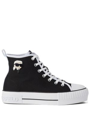 Karl Lagerfeld baskets montantes Ikon Kampus Max NFT - Noir