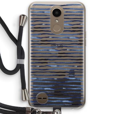 Verrassende lijnen: LG K10 (2017) Transparant Hoesje met koord