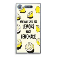 Lemonade: Sony Xperia XZ1 Transparant Hoesje