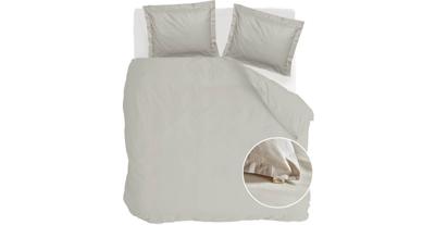 Walra dekbedovertrek forever cotton zand 240x220