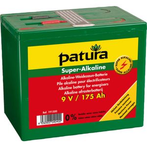 Patura super alkaline batterij 9v/100ah