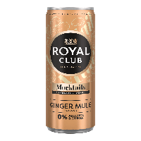 Royal Club mocktails ginger mule 0% blik (12x 25cl)