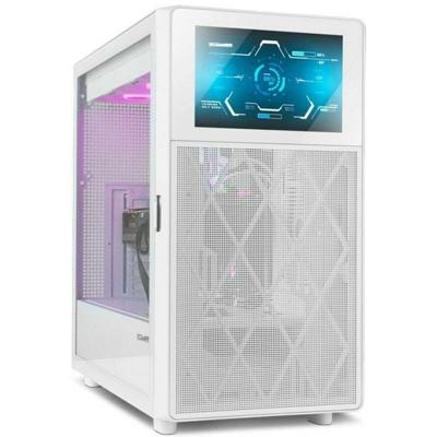 ATX Semi-toren doos Nox-Xtreme NXHUMMERBIOSW Zwart