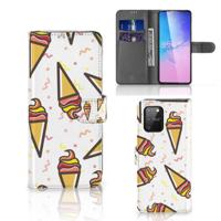 Samsung S10 Lite | Book Cover | Icecream