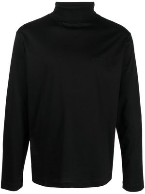 Études Studio t-shirt à col roulé - Noir