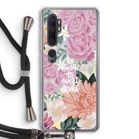 Kindness matters: Xiaomi Mi Note 10 Transparant Hoesje met koord