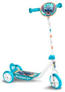 Disney Stitch 3 wiel Kinderstep Vrijloop Junior Petrolblauw/Wit