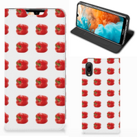 Huawei Y6 2019 Flip Style Cover Paprika Red - thumbnail