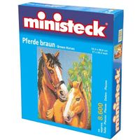 Bruine paarden, ca. 8600 stukjes